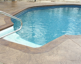 This is a picture of a swimming pool.