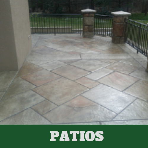 Picture of a stamped patio in Stamford, CT.